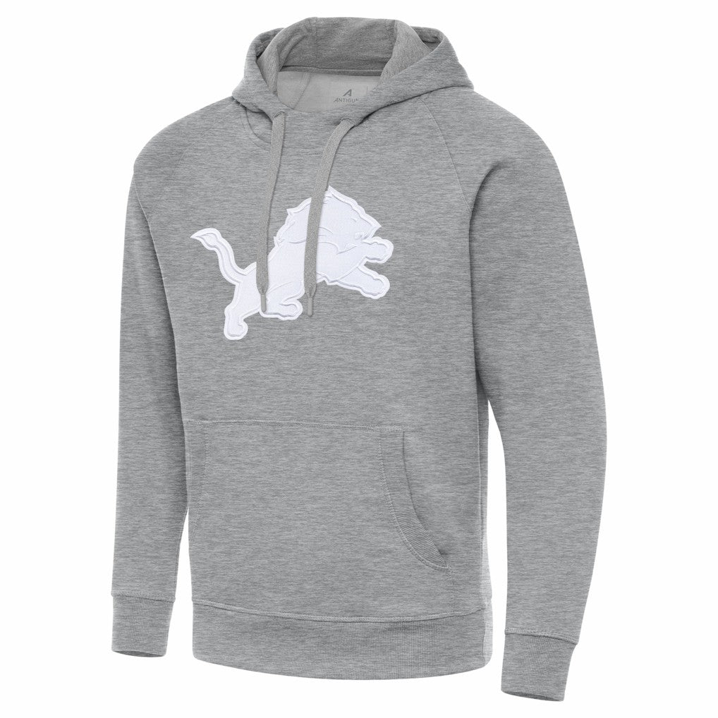 Antigua Victory Pullover Hoodie - Detroit Lions Hoodies