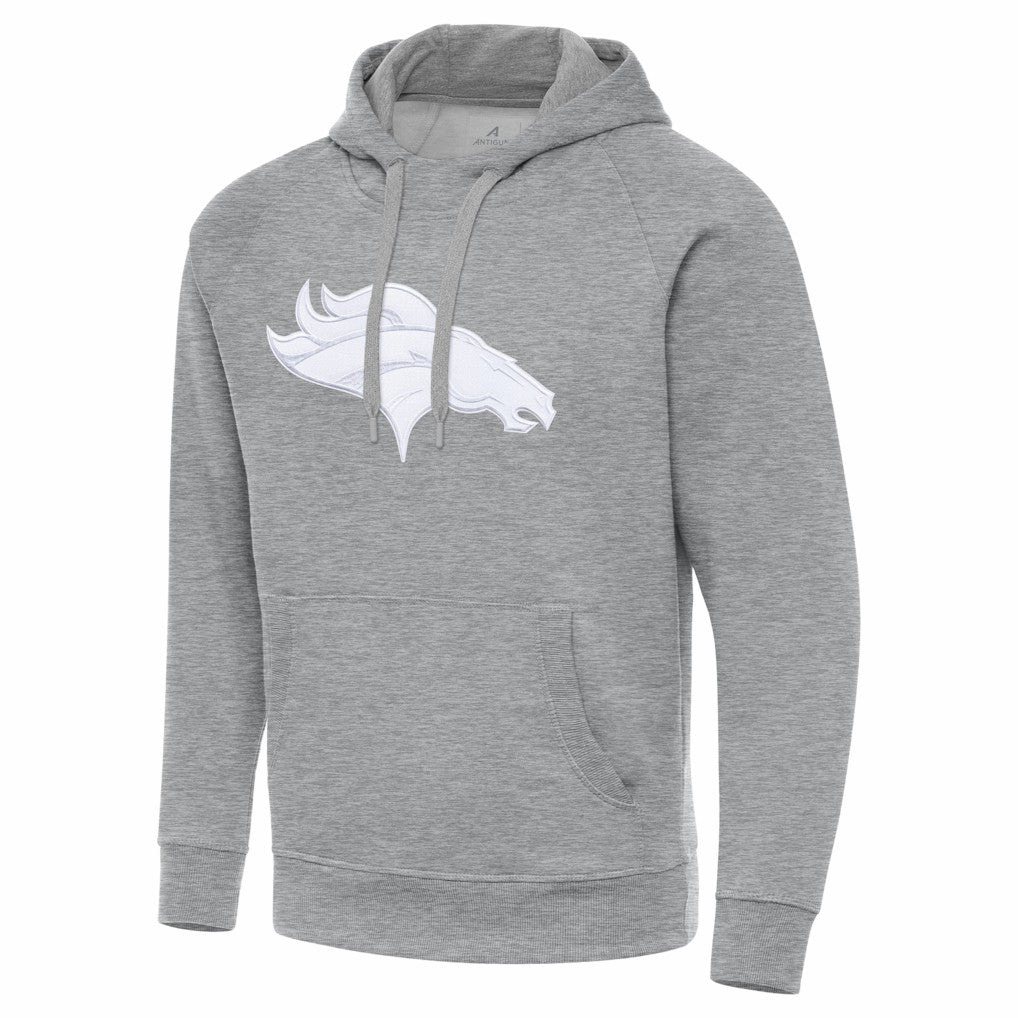 Antigua Victory Pullover Hoodie - Denver Broncos Hoodies