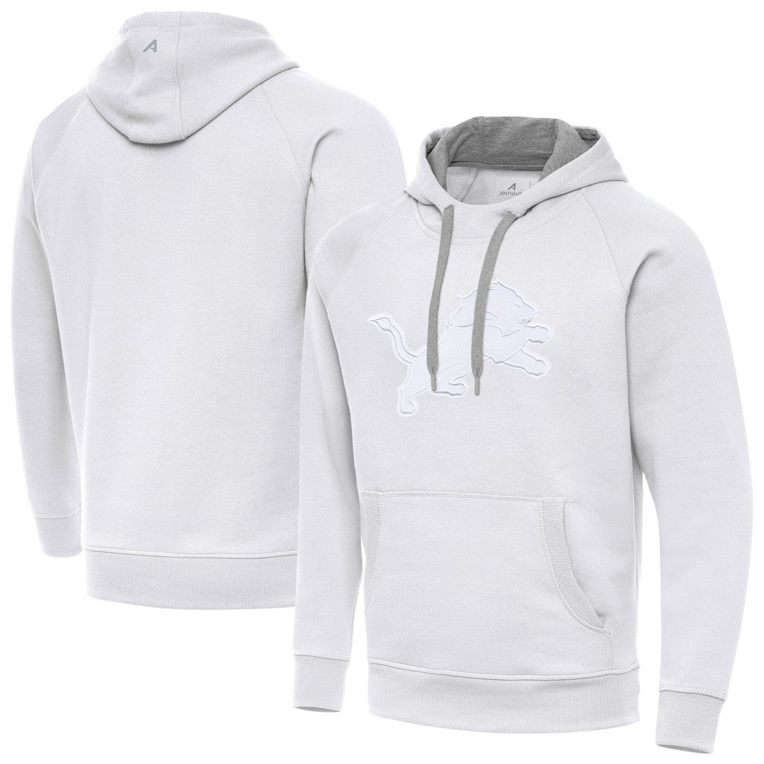 Antigua Victory Pullover Hoodie - Detroit Lions Hoodies