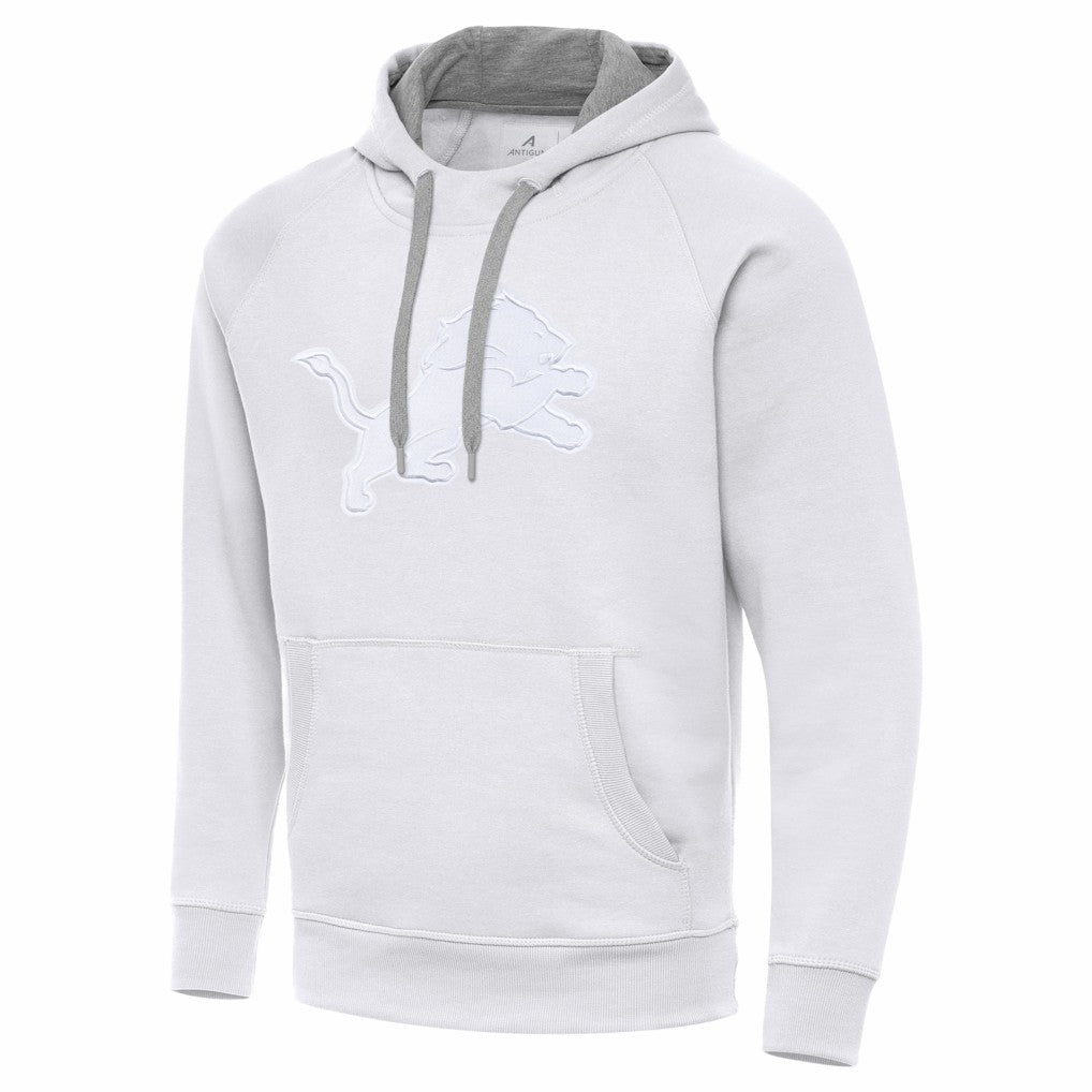 Antigua Victory Pullover Hoodie - Detroit Lions Hoodies