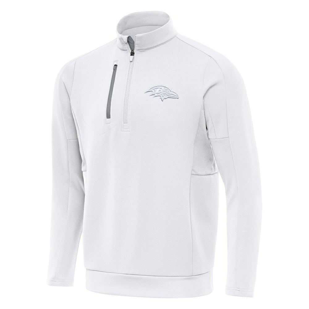 Antigua Generation Quarter-Zip Jacket - Baltimore Ravens Jackets