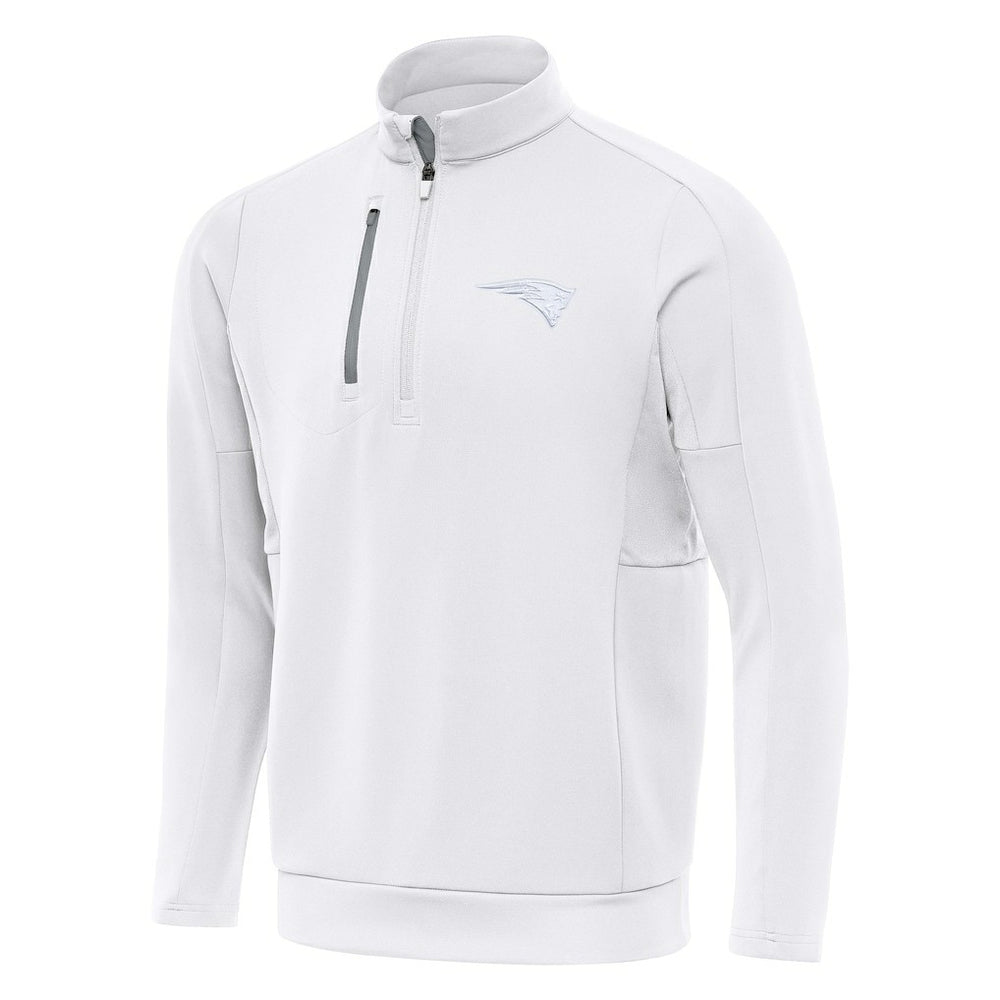 Antigua Generation Quarter-Zip Jacket - New England Patriots Jackets