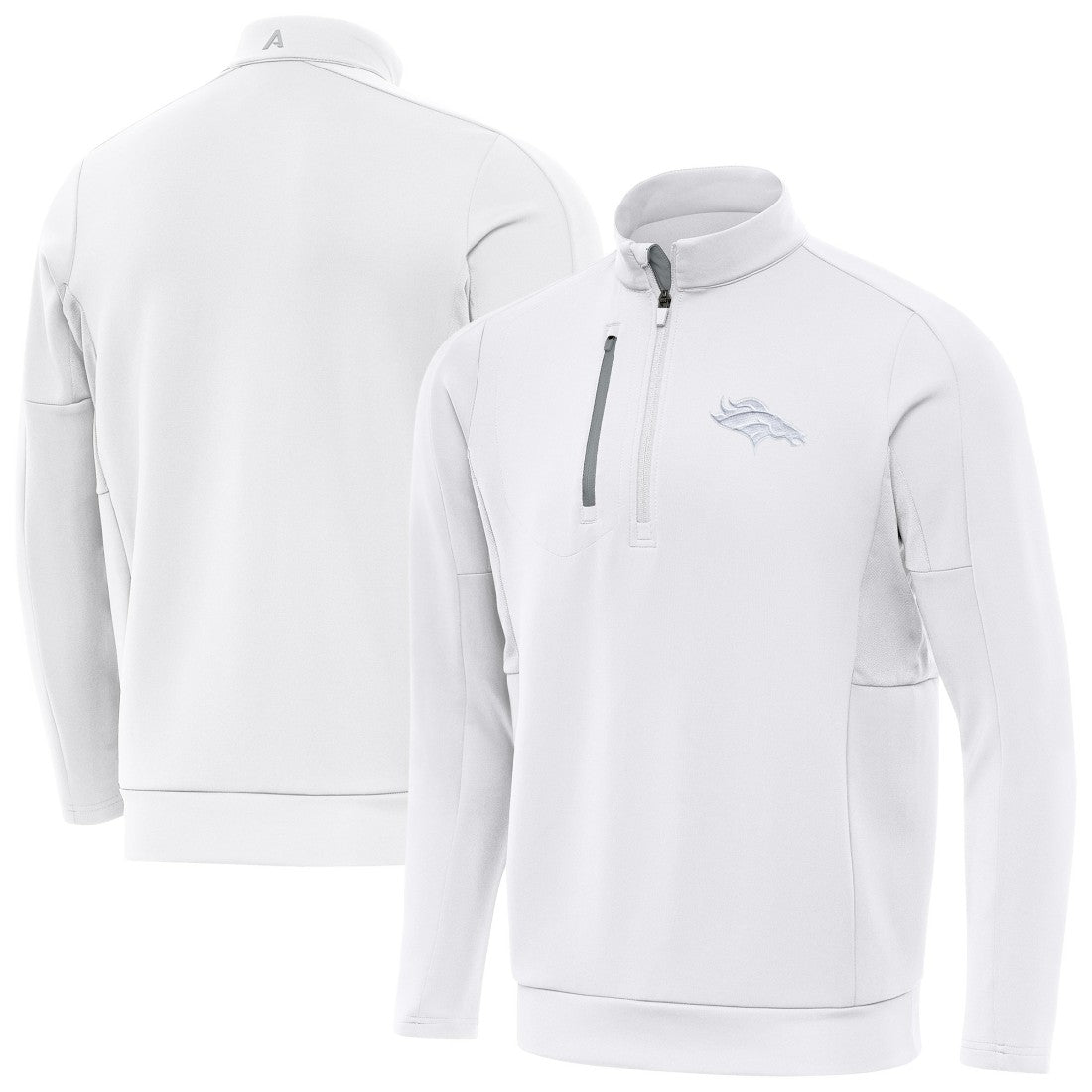 Antigua Generation Quarter-Zip Jacket - Denver Broncos Jackets