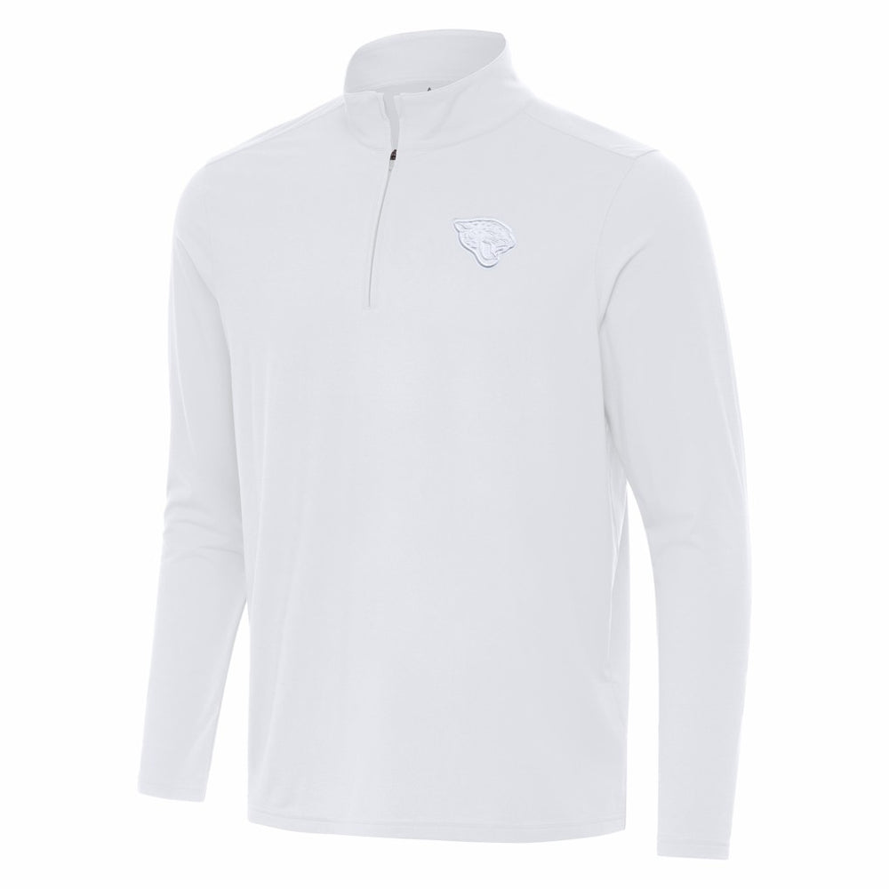 Antigua Intent Quarter-Zip Jacket - Jacksonville Jaguars Jackets