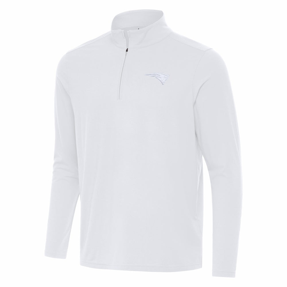 Antigua Intent Quarter-Zip Jacket - New England Patriots Jackets