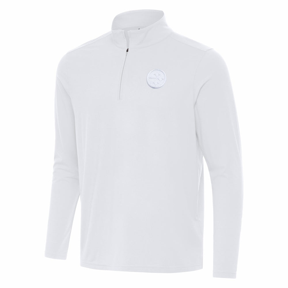 Antigua Intent Quarter-Zip Jacket - Pittsburgh Steelers Jackets