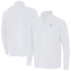 Antigua Intent Quarter-Zip Jacket - Chicago Bears Jackets