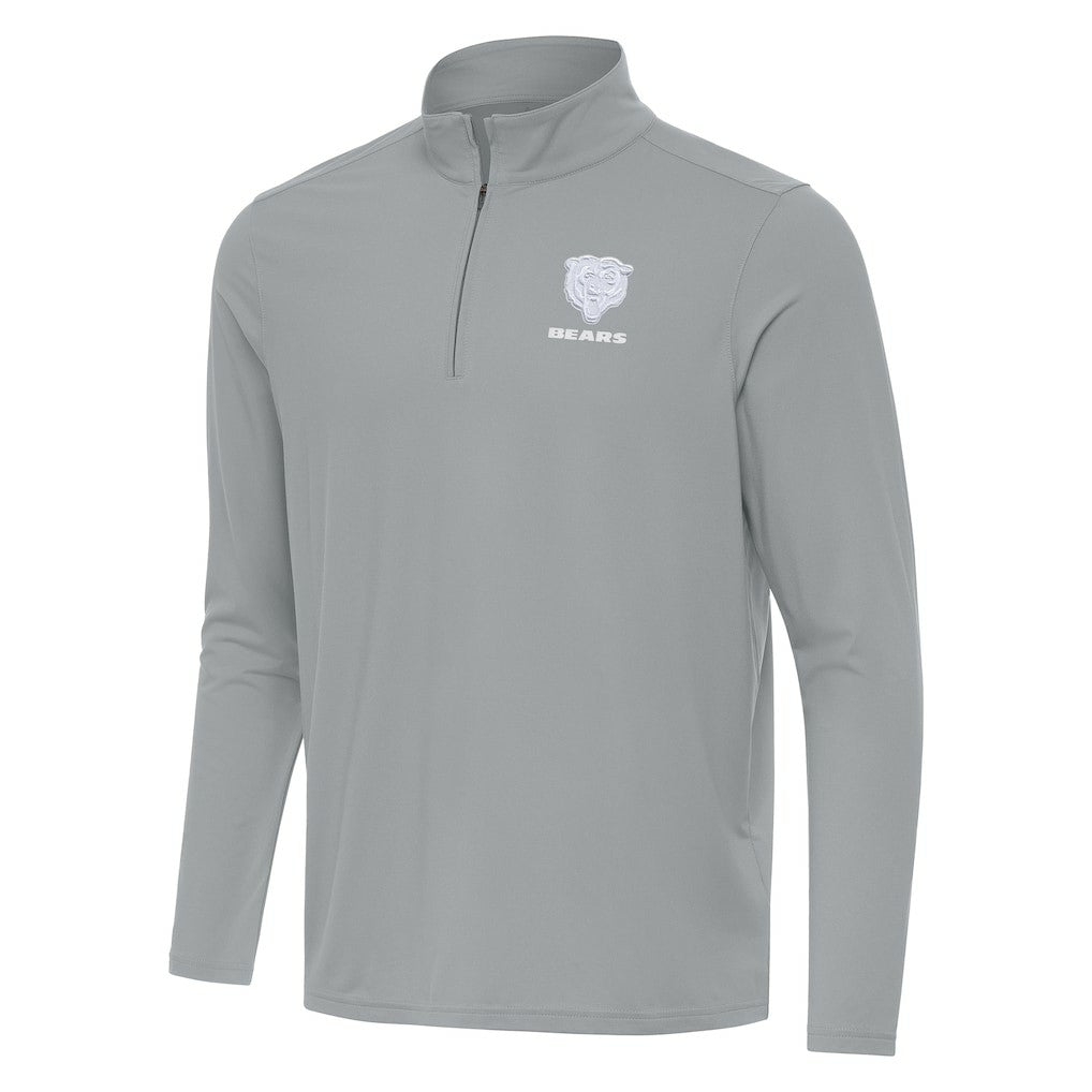 Men's Antigua Intent Quarter-Zip Jacket - Chicago Bears Jackets
