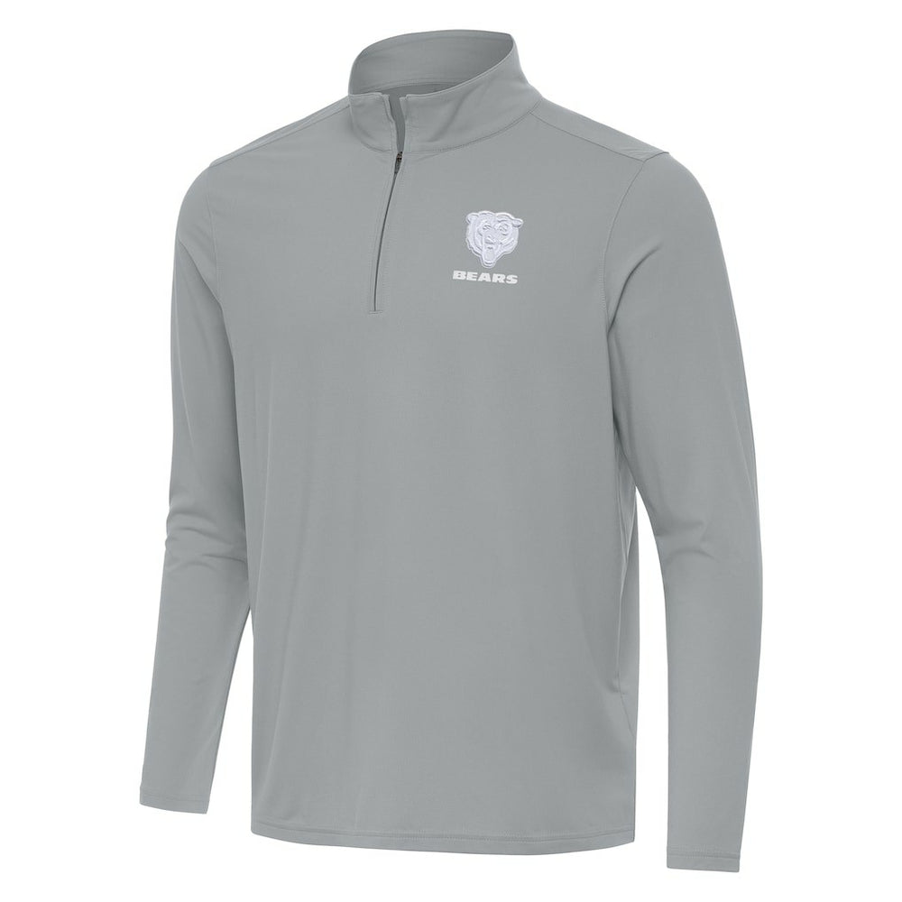 Men's Antigua Intent Quarter-Zip Jacket - Chicago Bears Jackets