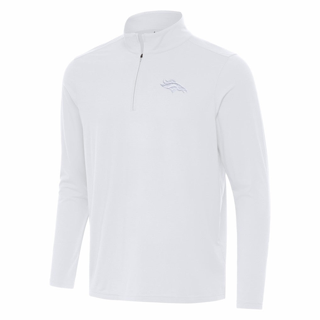 Antigua Intent Quarter-Zip Jacket - Denver Broncos Jackets