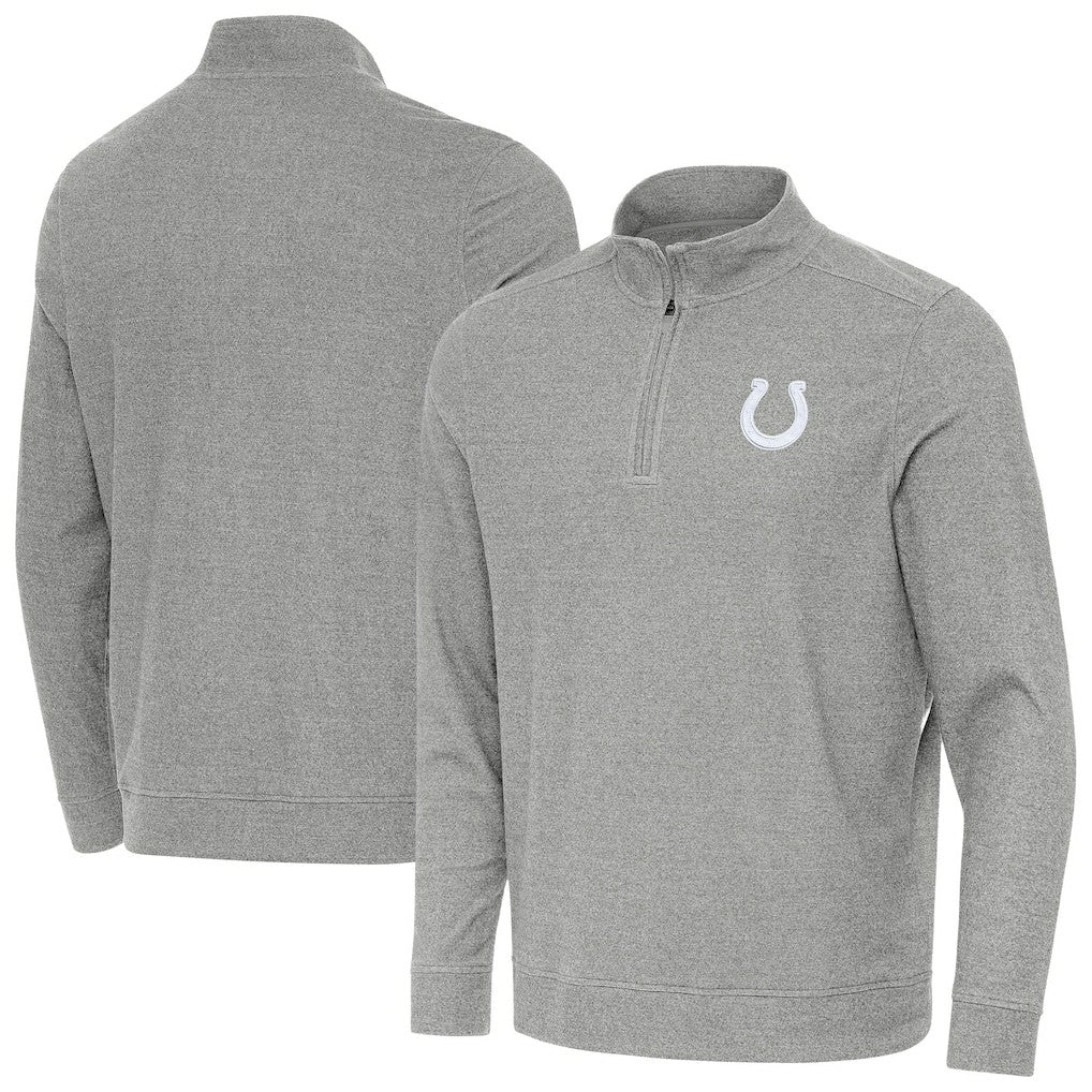 Antigua Subtle Quarter-Zip Jacket - Indianapolis Colts Jackets