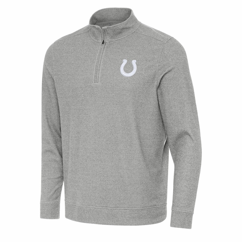 Antigua Subtle Quarter-Zip Jacket - Indianapolis Colts Jackets