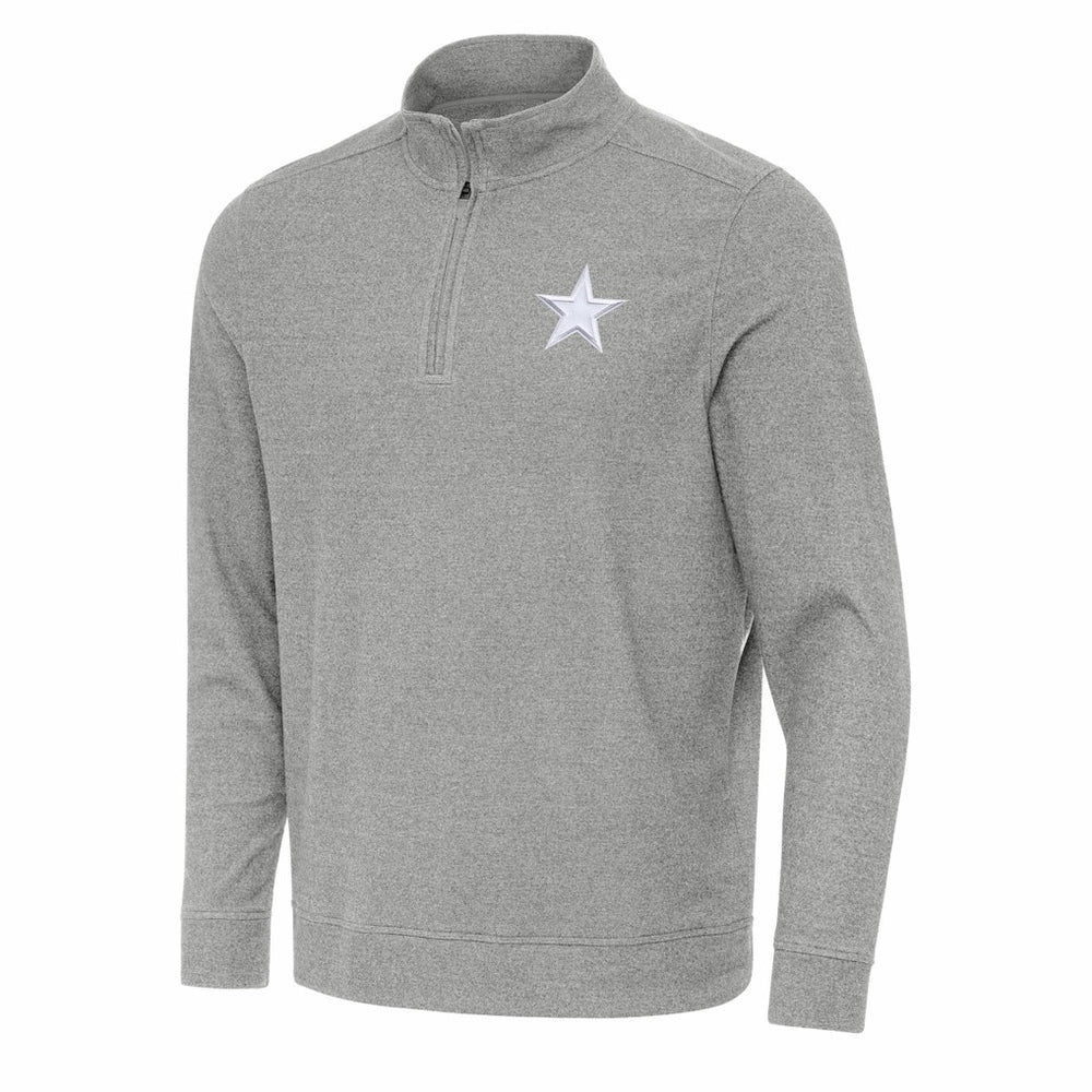 Antigua Subtle Quarter-Zip Jacket - Dallas Cowboys Jackets