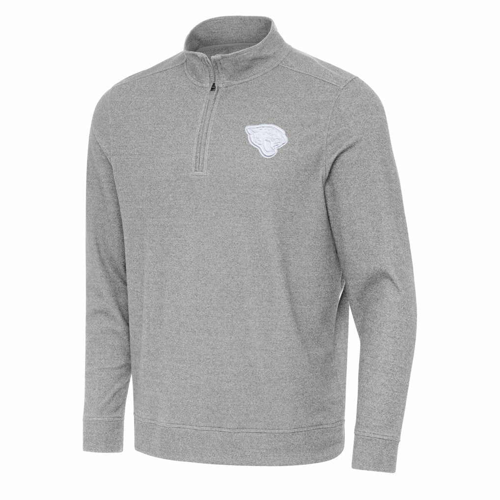 Antigua Subtle Quarter-Zip Jacket - Jacksonville Jaguars Jackets