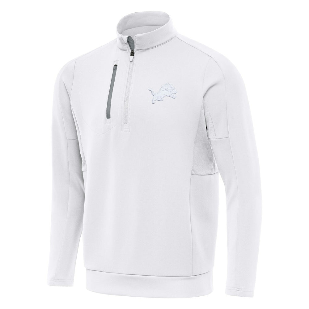 Antigua Generation Quarter-Zip Top - Detroit Lions Tops