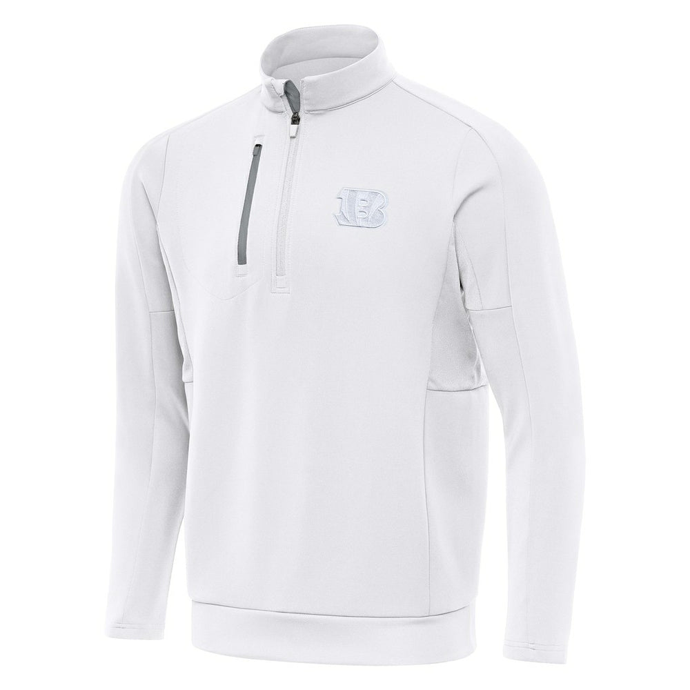 Antigua Generation Quarter-Zip Top - Cincinnati Bengals Tops