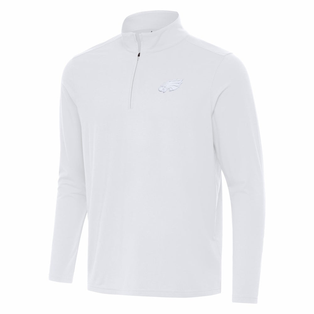 Antigua Intent Quarter-Zip Top - Philadelphia Eagles Tops
