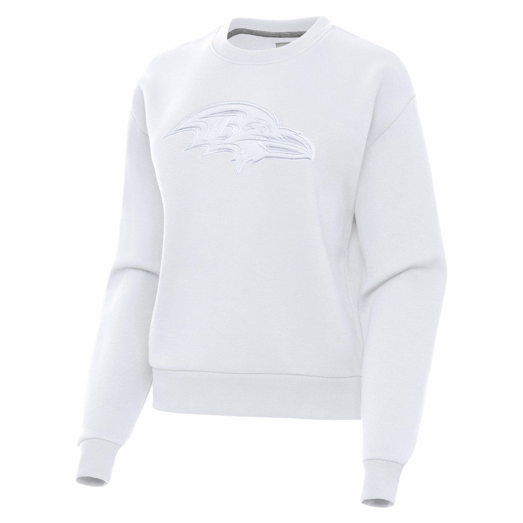 Antigua Women's Victory Pullover Sweatshirt - Baltimore Ravens Pullover