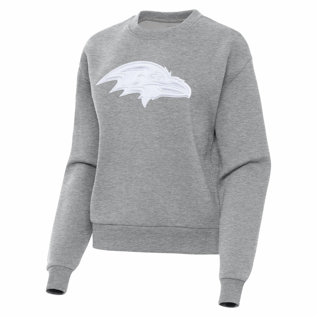 Antigua Women's Victory Pullover Sweatshirt - Baltimore Ravens Pullover