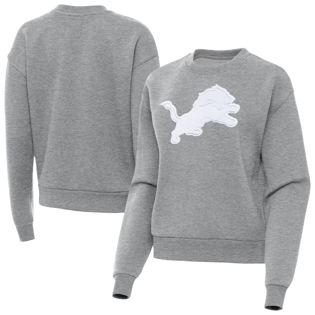 Antigua Women's Victory Pullover Sweatshirt - Detroit Lions Pullover