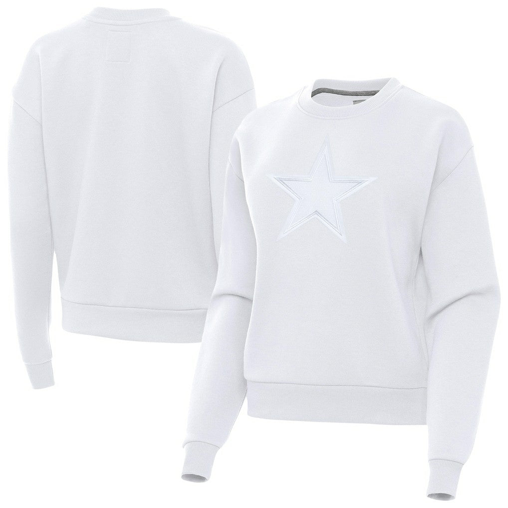 Antigua Women's Victory Pullover Sweatshirt - Dallas Cowboys Pullover