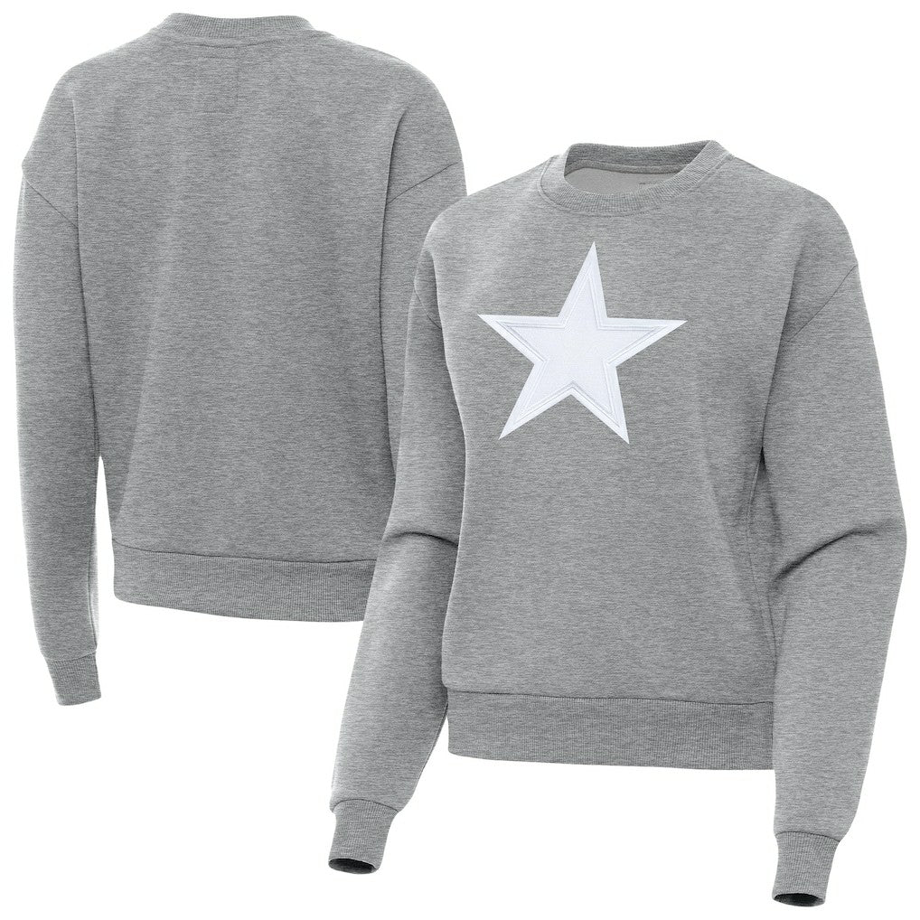 Antigua Women's Victory Pullover Sweatshirt - Dallas Cowboys Pullover