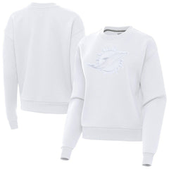 Antigua Women's Victory Pullover Sweatshirt - Miami Dolphins Pullover