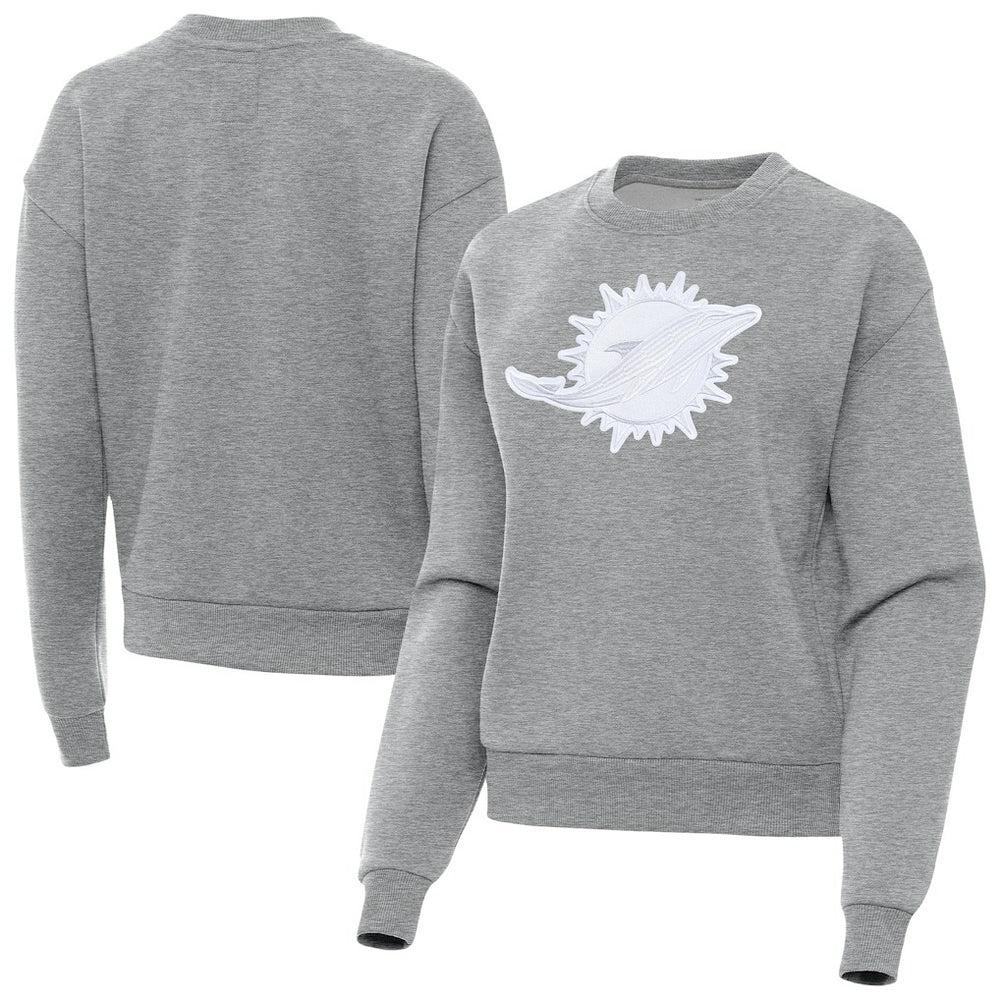 Antigua Women's Victory Pullover Sweatshirt - Miami Dolphins Pullover