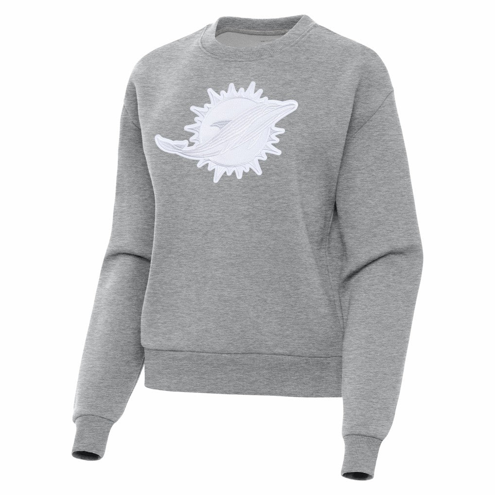 Antigua Women's Victory Pullover Sweatshirt - Miami Dolphins Pullover