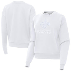 Antigua Women's Victory Pullover Sweatshirt - New Orleans Saints Pullover