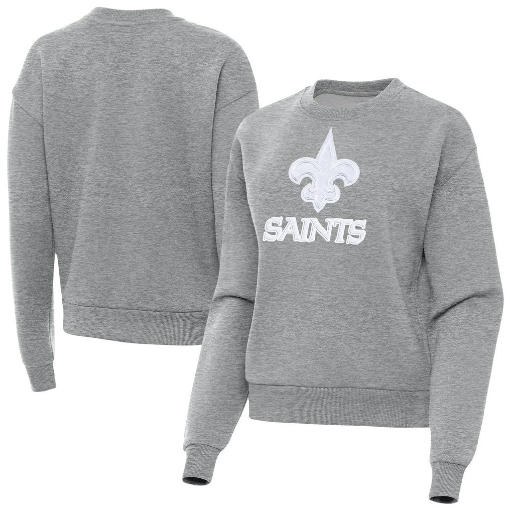 Antigua Women's Victory Pullover Sweatshirt - New Orleans Saints Pullover