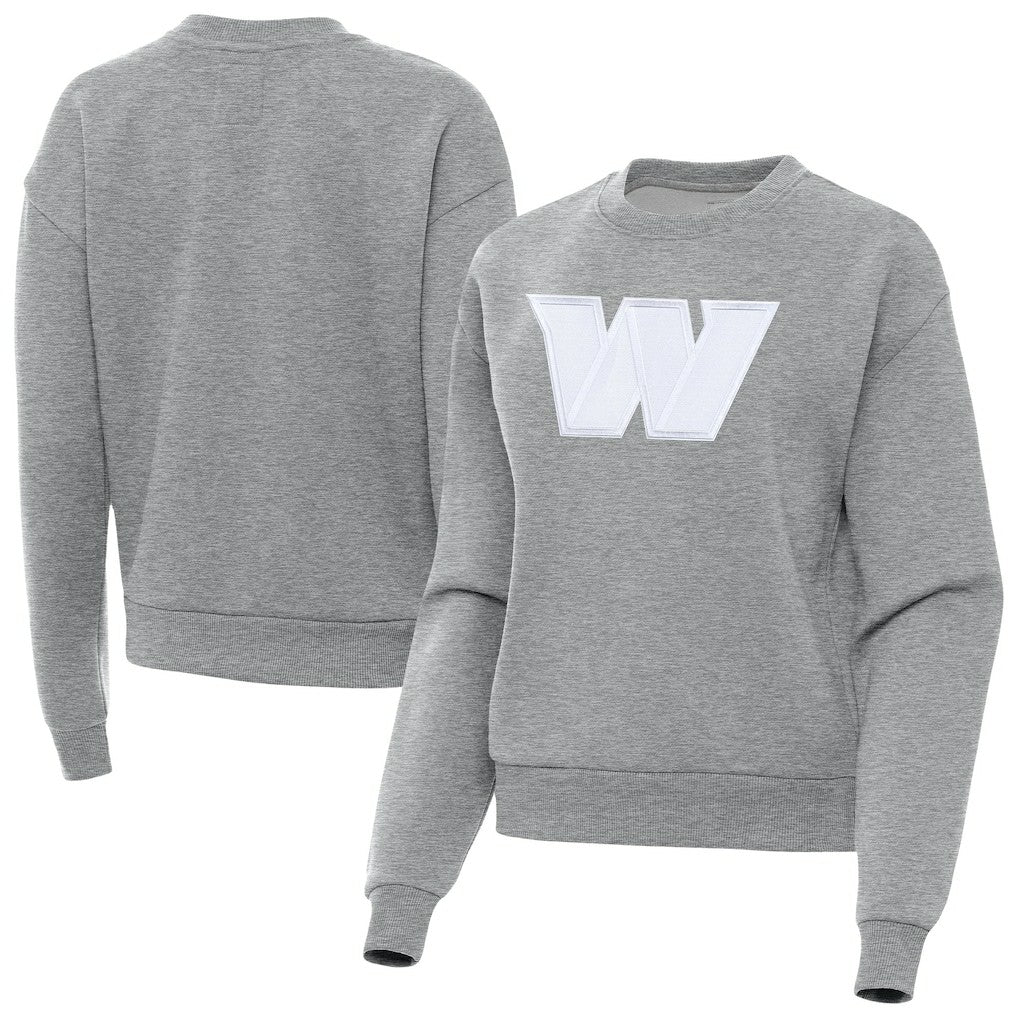 Antigua Women's Victory Pullover Sweatshirt - Washington Commanders Pullover