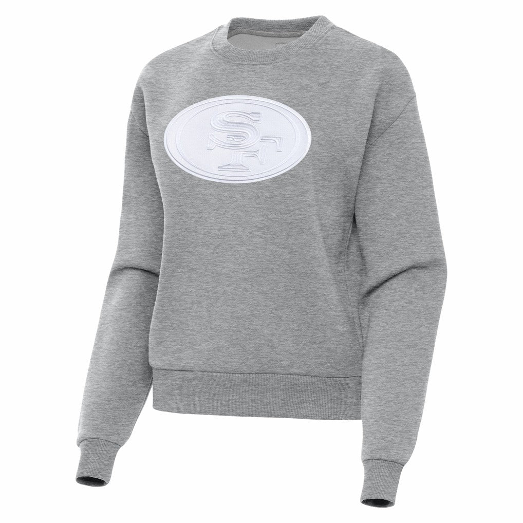 Antigua Women's Victory Pullover Sweatshirt - San Francisco 49ers Pullover