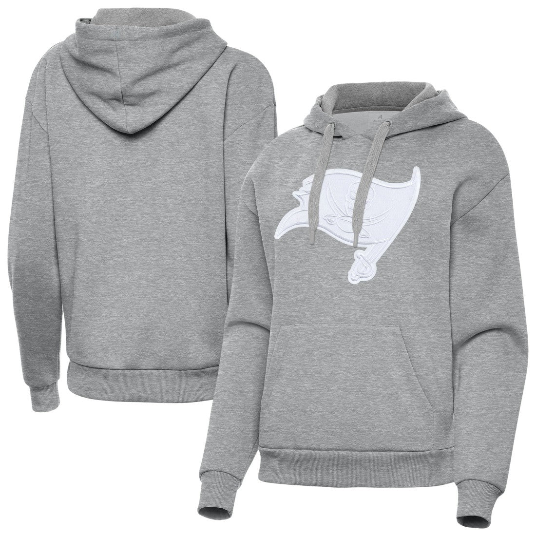 Antigua Women's Victory Pullover Hoodie - Tampa Bay Buccaneers Hoodies