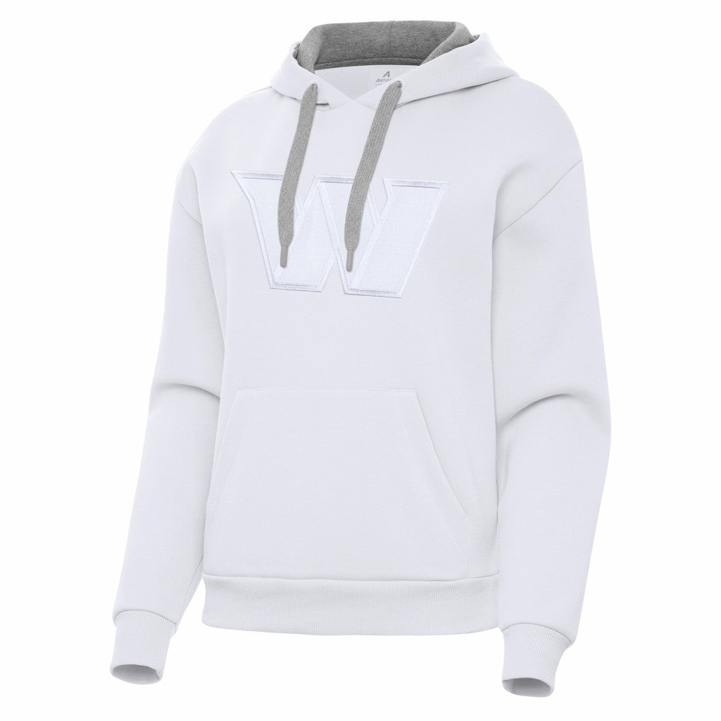 Antigua Women's Victory Pullover Hoodie - Washington Commanders Hoodies