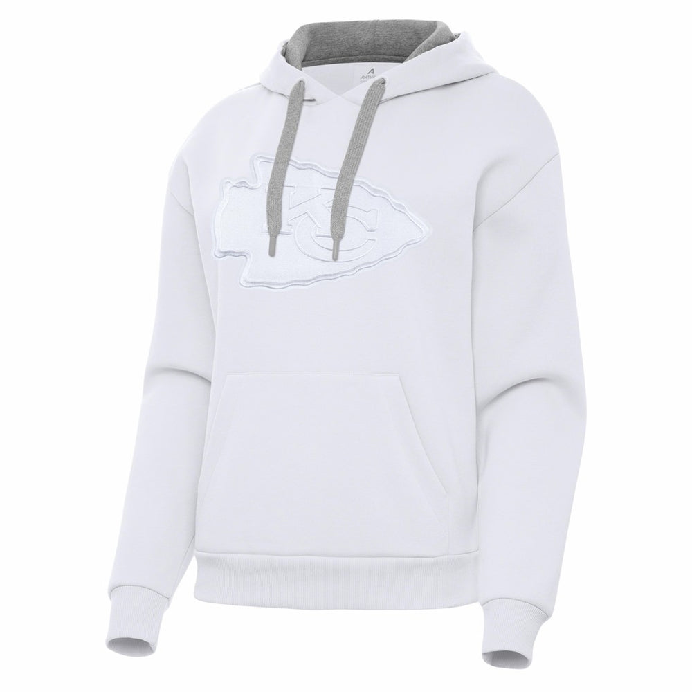 Antigua Women's Victory Pullover Hoodie - Kansas City Chiefs Hoodies