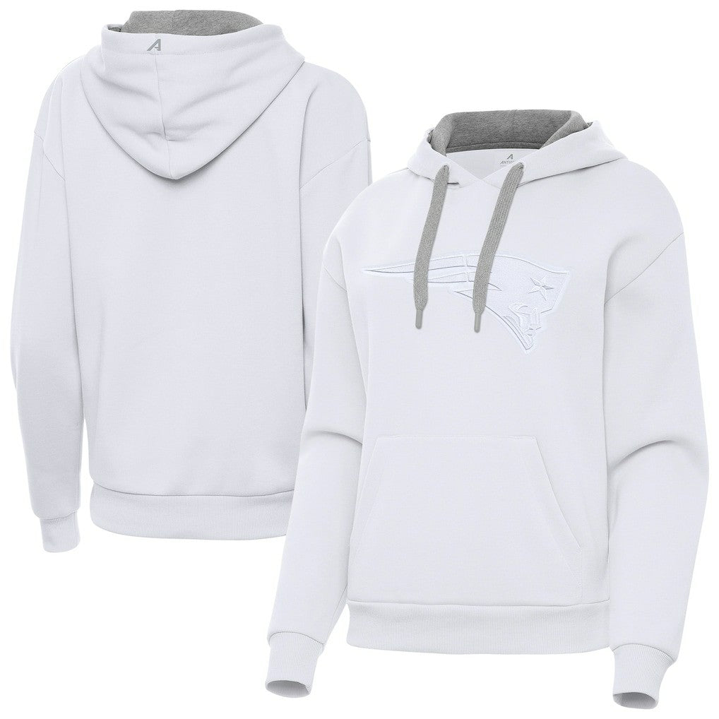 Antigua Women's Victory Pullover Hoodie - New England Patriots Hoodies