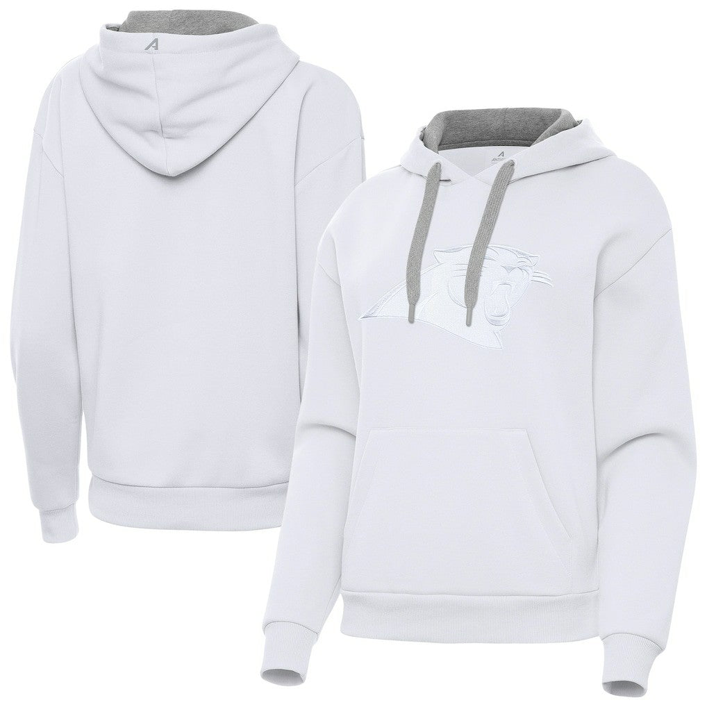 Antigua Women's Victory Pullover Hoodie - Carolina Panthers Hoodies