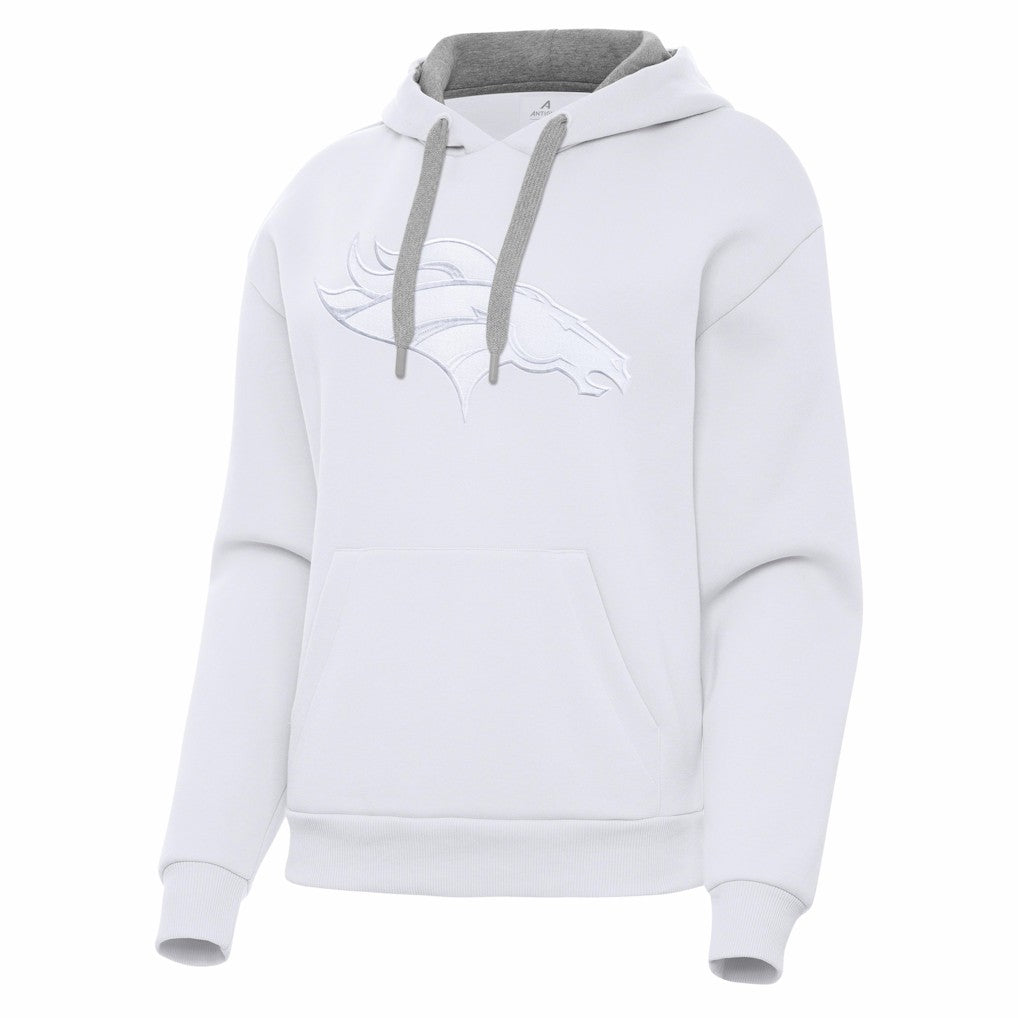 Antigua Women's Victory Pullover Hoodie - Denver Broncos Hoodies