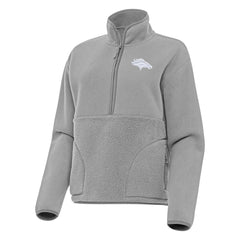 Antigua Women's Figure Half-Zip Sweatshirt - Denver Broncos Sweatshirts