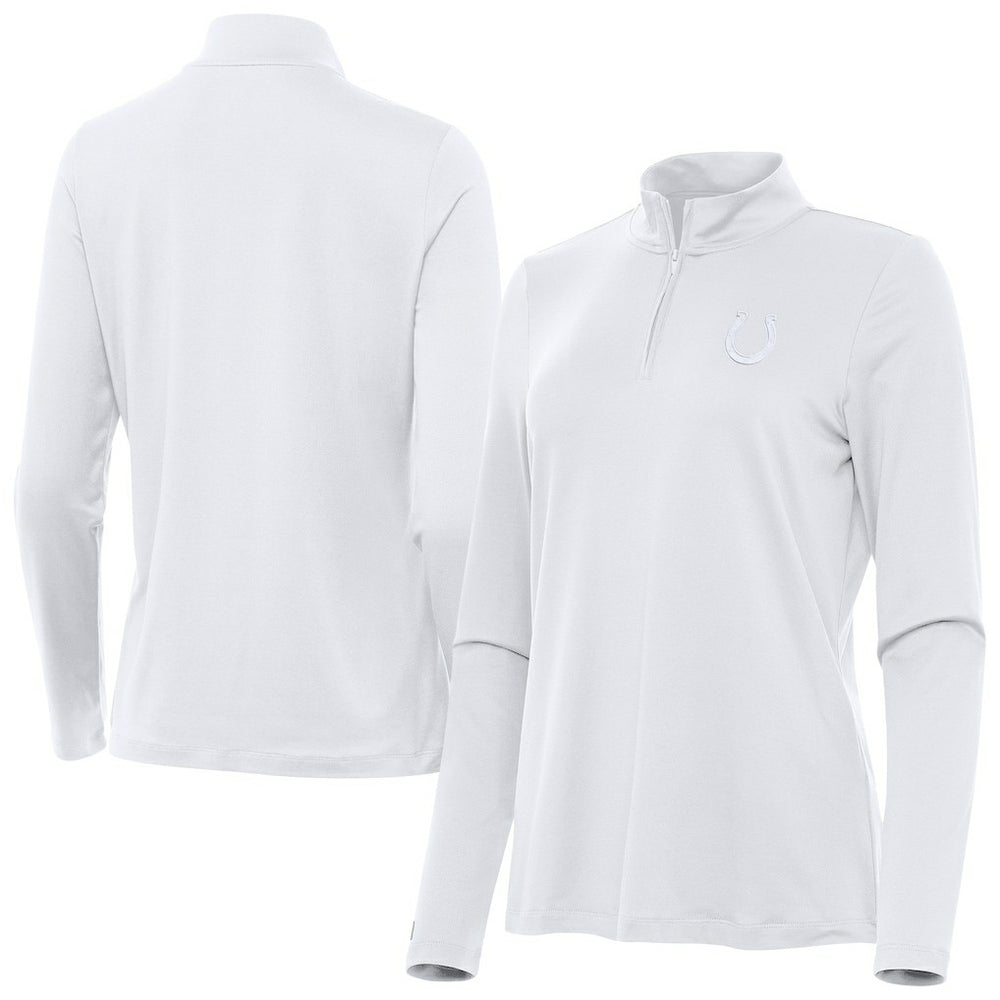 Antigua Women's Reprocess Quarter-Zip Top - Indianapolis Colts Tops