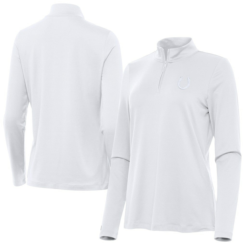 Antigua Women's Reprocess Quarter-Zip Top - Indianapolis Colts Tops