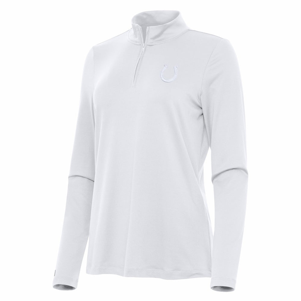 Antigua Women's Reprocess Quarter-Zip Top - Indianapolis Colts Tops