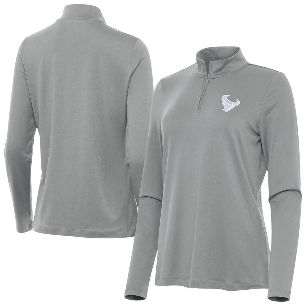 Antigua Women's Reprocess Quarter-Zip Top - Houston Texans Tops