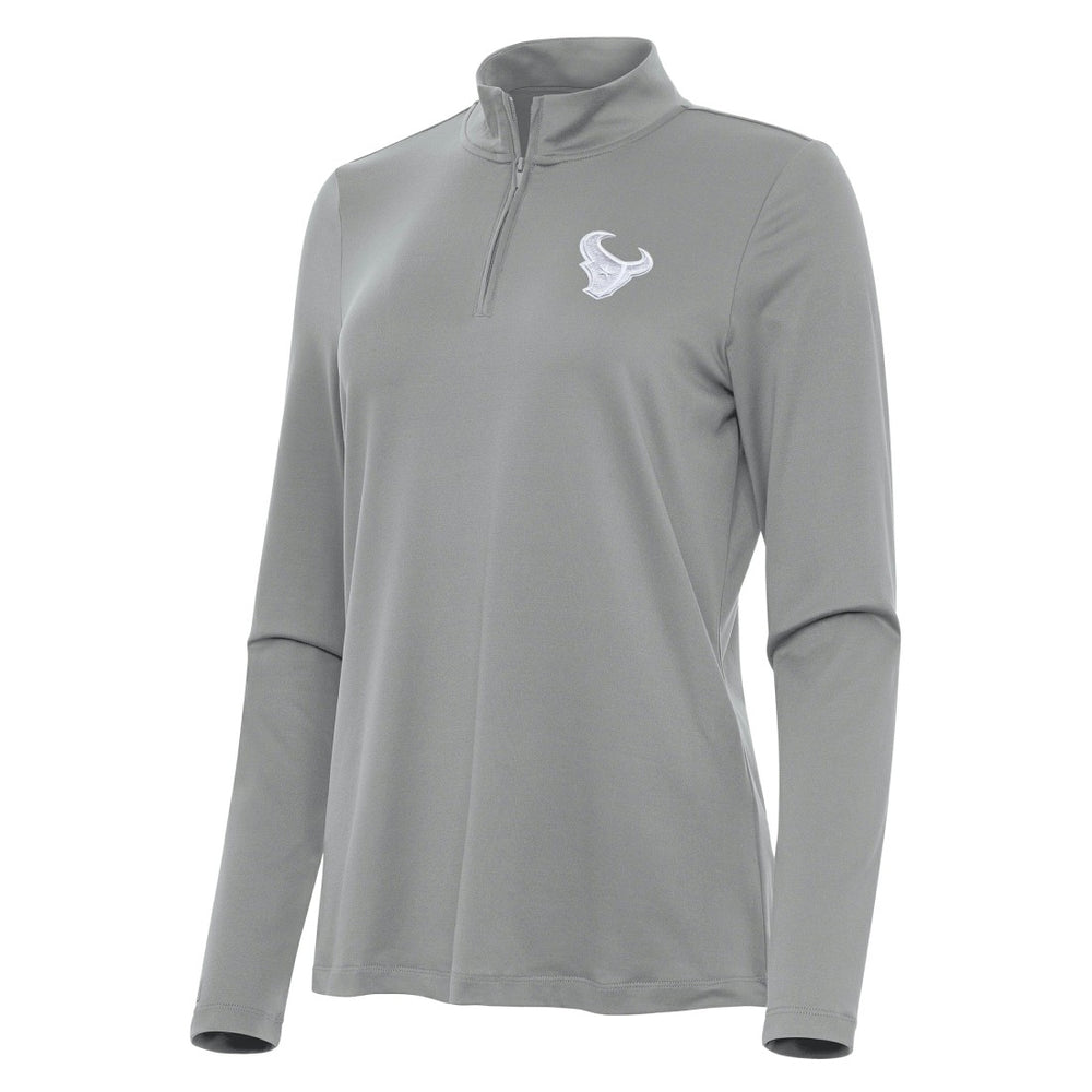 Antigua Women's Reprocess Quarter-Zip Top - Houston Texans Tops
