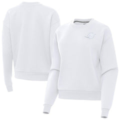 Antigua Women's Victory Crew Pullover Sweatshirt - Miami Dolphins Pullover