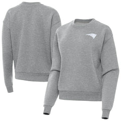 Antigua Women's Victory Crew Pullover Sweatshirt - New England Patriots Pullover
