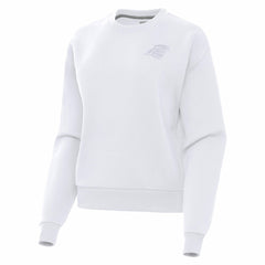 Antigua Women's Victory Crew Pullover Sweatshirt - Carolina Panthers Pullover