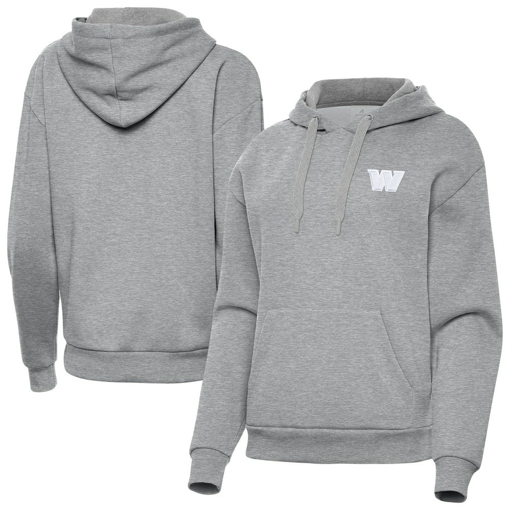 Antigua Women's Victory Pullover Hoodie - Washington Commanders Hoodies