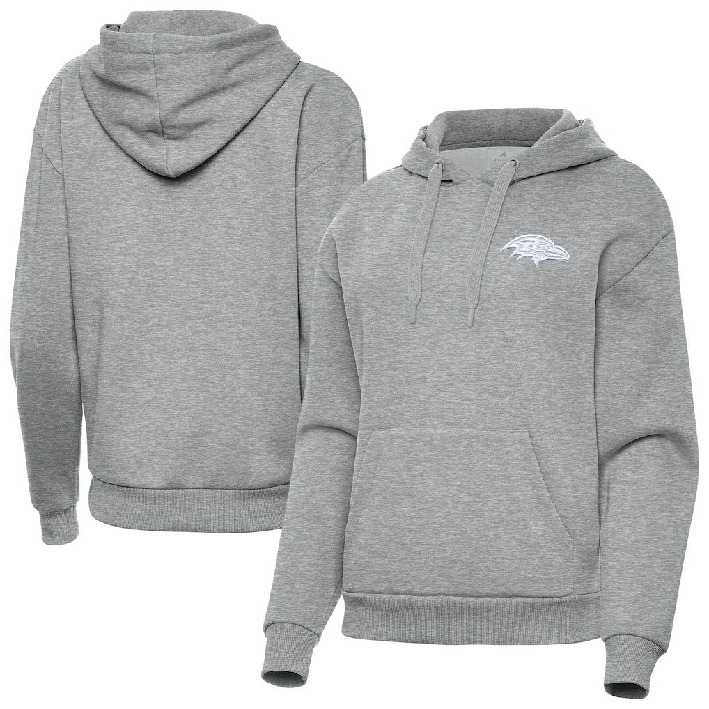 Antigua Women's Victory Pullover Hoodie - Baltimore Ravens Hoodies
